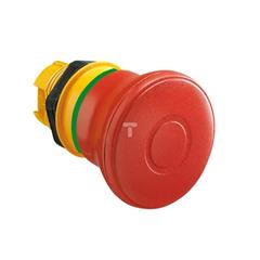 Napęd przycisku bezpieczeństwa czerwony przez pociągnięcie bez podświetlenia LPCB6744