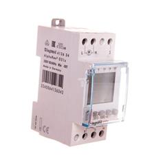 Zegar sterujący 16A cyfrowy tygodniowy jednokanałowy z opóźnieniem AlphaRex D21s 412634