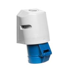 Gniazdo stałe 4P 32A 230V niebieskie IP44 124-9