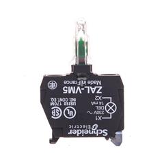 Zestaw świetlny z diodą LED pomarańczowy 230-240V AC ZALVM5