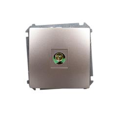 Simon Basic Gniazdo antenowe pojedyncze końcowe satynowe BMAK3.01/29 WMUA-03000x-H013