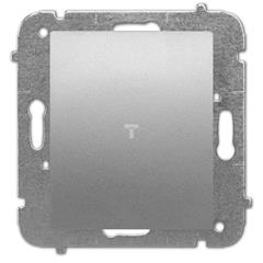 Catrin Łącznik krzyżowy 10A bez ramki srebrny 2105-16