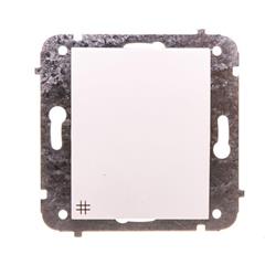 Catrin Łącznik krzyżowy 10A bez ramki biały 2115-10