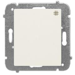 Catrin Łącznik krzyżowy 10A bez ramki kremowy 2115-11