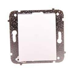 Catrin Łącznik schodowy pojedynczy 10A IP20 bez ramki i piktogramu czarny 2102-19