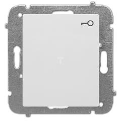 Catrin Przycisk /kluczyk/ bez ramki biały 2104-10