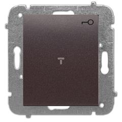 Catrin Przycisk /kluczyk/ bez ramki czekoladowy metalik 2104-14