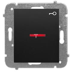 Catrin Przycisk /kluczyk/ z podświetleniem bez ramki czarny 2121-19