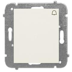 Catrin Przycisk /dzwonek/ bez ramki kremowy 2114-11