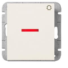 Catrin Przycisk /światło/ z podświetleniem bez ramki kremowy 2126-11