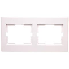 Catrin Ramka podwójna pionowa biała 2176-00