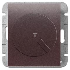 Catrin Ściemniacz obrotowy 40-400VA bez ramki czekoladowy metalik 2117-14