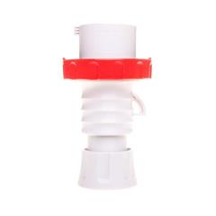 Wtyczka przenośna 5P 16A 400V czerwona IP66/IP67/IP68/IP69 6H IEC 309 HP GW60031H