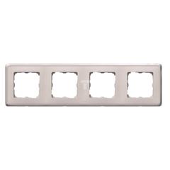 CARIVA Ramka poczwórna uniwersalna beżowa 773684