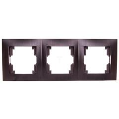 CARLA Ramka potrójna wenge 1773-34