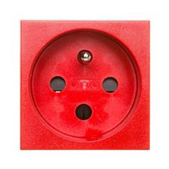 Gniazdo zasilające M45 pojedyncze z/u 16A czerwone STD-F0K SRO1 6120312