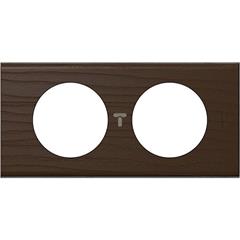 CELIANE Ramka podwójna uniwersalna drewno wenge 069202