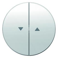 Berker R.1/R.3 Klawisz podwójny do łącznika żaluzjowego z symbolem /strzałka/ biały 16252089