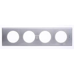 CELIANE Ramka poczwórna uniwersalna stal szlachetna 069104