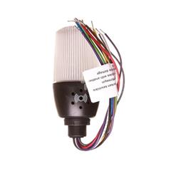 Wielofunkcyjna kolumna sygnalizacyjna LED z buzzerem 55mm 24V AC/DC T0-IF05M024ZM05
