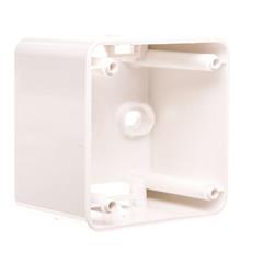 Berker Integro Puszka natynkowa pojedyncza wysoka  śnieżnobiały połysk 09115109