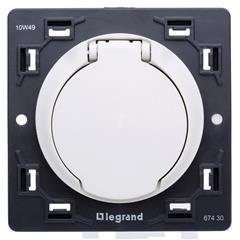 CELIANE Gniazdo odkurzacza centralnego białe 067430