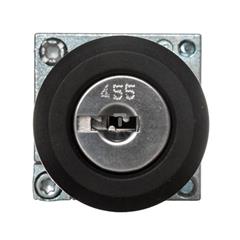 Napęd przełącznika 2 położeniowy metalowy bez samopowrotu z kluczem nr 455 3SB3500-4AL11