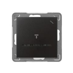 IMPRESJA Łącznik schodowy z podświetleniem antracyt ŁP-3YS/m/50