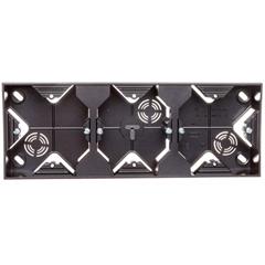 IMPRESJA Puszka natynkowa potrójna antracyt PNP-3Y/50