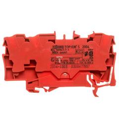 Złączka szynowa 3-przewodowa 4mm2 czerwona 2004-1303 TOPJOBS 