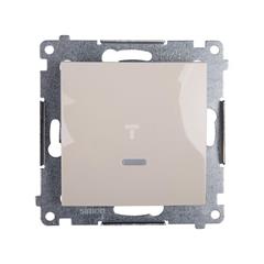 Simon 54 Łącznik jednobiegunowy z sygnalizacją załączenia kremowy DW1ZL.01/41 WMDL-011xx1-041