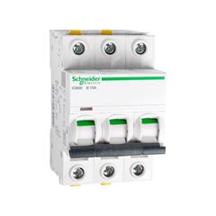 Wyłącznik nadprądowy 3P B 10A 6kA AC iC60N A9F03310