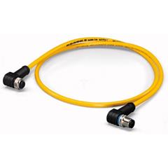 Przewód magistrali systemowej gniazdo kątowe / wtyczka kątowa M12 2m 756-1306/060-002