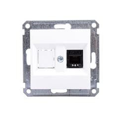 LUMINA2 Gniazdo telefoniczne białe WL2010