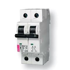 Wyłącznik nadprądowy 2P C 1,6A 6kA DC ETIMAT10 002138707