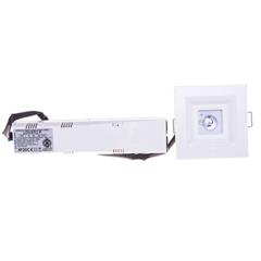 Oprawa awaryjna LOVATO P LED 3W 360lm (opt. otwarta) 2h jednozadaniowa AT biała   LVPO/3W/B/2/SE/AT/WH