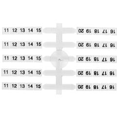 Oznacznik elastyczny do złączek szynowych EO3 /11-20/ 20x10szt. 003901754