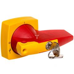 Napęd drzwiowy do P3 typu D/P żółto-czerwony z zamkiem K2SDR/C 1818039