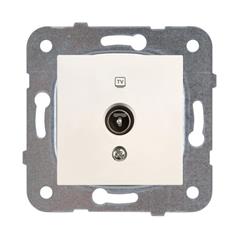 KARRE Gniazdo antenowe TV końcowe krem 90963710