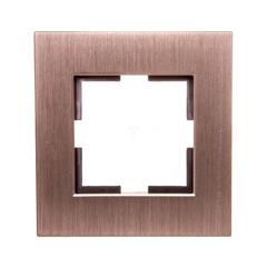 ARTLINE Ramka pojedyncza pozioma aluminum brązowa 92182301