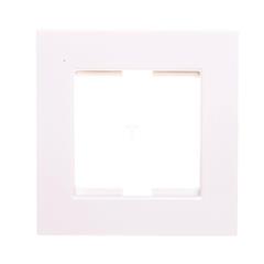 KARRE Ramka pojedyncza do gniazda podwójnego biała 90960360