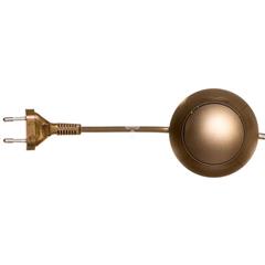 Przewód przyłączeniowy 250cm z wyłącznikiem i ściemniaczem /blister/ złoty SP/SN-250/2x0,75/BLI-ZLO