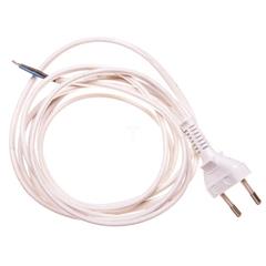 Przewód przyłączeniowy bez wyłącznika 250cm biały SP-250/2X0,75/-BIA YNS10000451