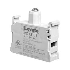 Oprawka z LED czerwona 12-30V AC/DC 12-30V AC/DC LPXLEB4