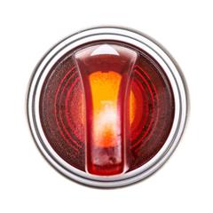 Napęd przełącznika 3 położeniowy czerwony z podświetleniem bez samopowrotu LPCSL1304