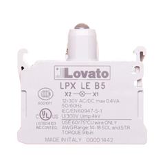 Oprawka z LED żółta 12-30V AC/DC światło ciągłe LPXLEB5