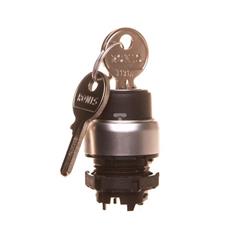 Napęd przełącznika 2 położeniowy z kluczem bez samopowrotu wersja 3131A LPCS320R3131A