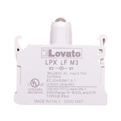 Oprawa z LED zielona 185-265V AC światło migające LPXLFM3