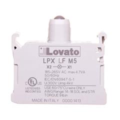 Oprawka z LED żółta 185-265V AC światło migająceC LPXLFM5