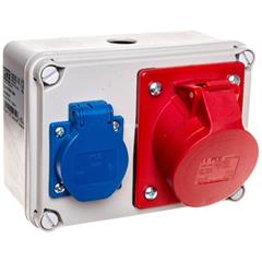 Rozdzielnica budowlana Koło Gn.5x16A+Gn. 230V 9769115